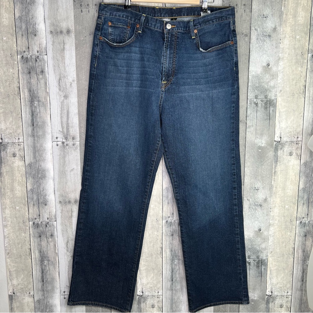 LUCKY BRAND Dungarees Jeans Classic Fit Straight Leg Size 38